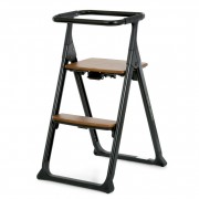Детский стульчик для кормления 4 в 1 GROWEE ME 1222 Black
