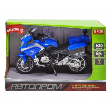 Игрушечный мотоцикл "АВТОПРОМ" 7962 со звуковыми эффектами