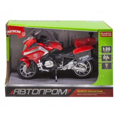 Мотоцикл "АВТОПРОМ" 7962 со звуковыми эффектами (Red)