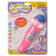Микрофон Limo Toy Розовый 7043UA(Pink)
