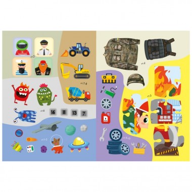 Дитяча книжка улюблені наліпки для малят Дитяча книжка улюблені наліпки для малят