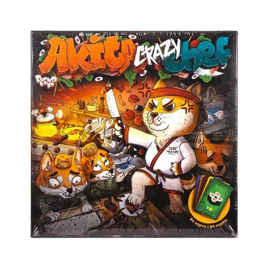Настольная игра Akita Crazy Chef G-ACC-01-01 с песочными часами