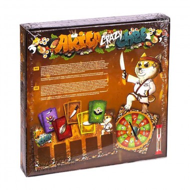 Настольная игра Akita Crazy Chef G-ACC-01-01 с песочными часами
