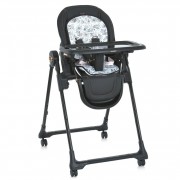 Стілець для годування ME 1037-B CRYSTAL Black Gold до 15 кг