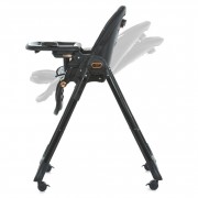 Стілець для годування ME 1037-B CRYSTAL Black Gold до 15 кг