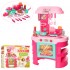 Детская интерактивная кухня Розовый 008-908
