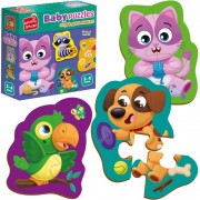 Дитячі розвивальні картонні пазли