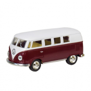 Машинка металева Kinsmart КТ5060W Volkswagen BUS  Біло-бордовий