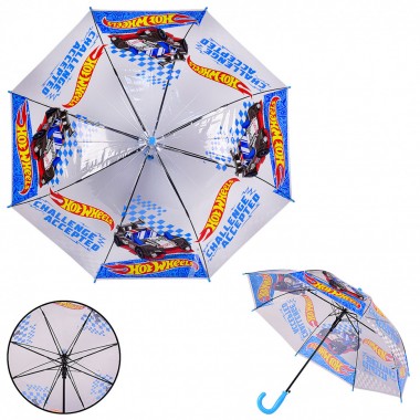 Детский зонт Hot Wheels PL8206 прозрачный