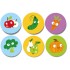 Детская настольная игра Мемо "Фрукты и Овощи" DoDo 300156, 12 разных изображений