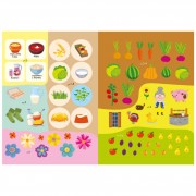 Дитяча книжка улюблені наліпки для малят