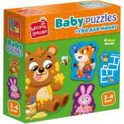 Дитячі розвивальні картонні пазли