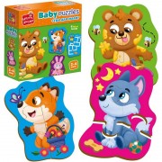 Дитячі розвивальні картонні пазли