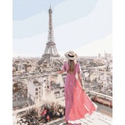 Картина по номерам. Rainbow Art Парижская терраса GX39385-RA