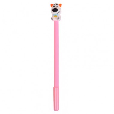 Ручка гелевая Собачка 6028SP (Розовый)