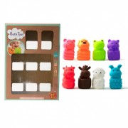 Набор для ванной животные-кубики TL942