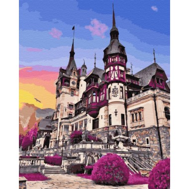 Картина по номерам. Brushme Замок Пелеш в Румынии GX32322