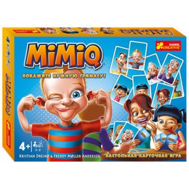 Детская настольная карточная игра Mimiq 15120066 от 4х лет