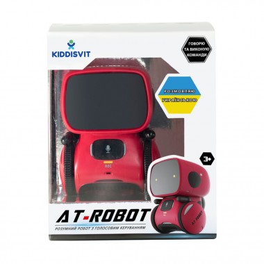 Интерактивный робот AT-Rоbot AT001-01-UKR с голосовым управлением