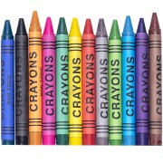 Восковые карандаши 12 цветов CRAYONS 2688A