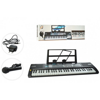 Синтезатор с микрофоном A-Toys MQ6180, 61 клавиша
