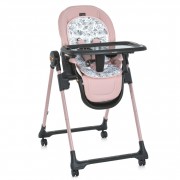 Стілець для годування ME 1037-B CRYSTAL Rose Gold до 15 кг