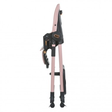 Стілець для годування ME 1037-B CRYSTAL Rose Gold до 15 кг