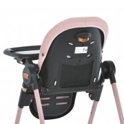 Стілець для годування ME 1037-B CRYSTAL Rose Gold до 15 кг