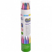 Детские эластичные карандаши для рисования CR888-T, 12 цветов в тубусе