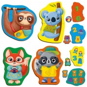 Дитячі розвивальні картонні пазли