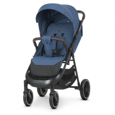 Коляска дитяча прогулянкова EL CAMINO ME 1083 Navy Blue