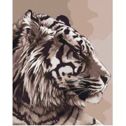 Картина по номерам Идейка Животные, птицы Амурский тигр 40*50см 40*50см KHO2496