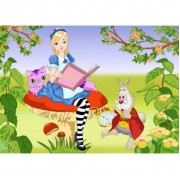 Роспись по холсту Мечты Алисы 25*35 см 7133/3