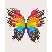 Картина по номерам Цветная бабочка Art Craft 11647-AC 40х50 см