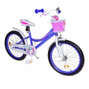 Велосипед детский 2-х колесный 20'' 212013 (RL7T) Like2bike Jolly, сиреневый, рама сталь, со звонком