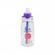 Дитячий поїльник із трубочкою «Морські мешканці Медуза» MGZ-0303-2, 480 мл