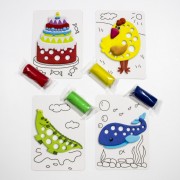 Набор теста для лепки TM Lovin'Do Edu kids Игры для пальчиков 2 41043