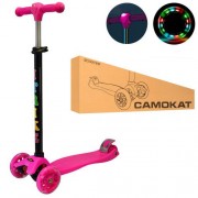 Детский самокат iTrike JR 3-003-P-L Maxi светится фара