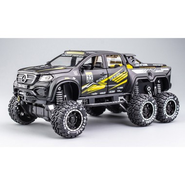 Машина металлическая "АВТОПРОМ" 7586 Mercedes (Black)
