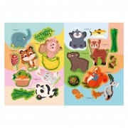 Дитяча книжка улюблені наліпки для малят