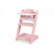 Стільчик для годування ME 1101 Pink, багатоступеневий, рожевий