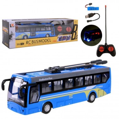 Детский троллейбус на радиоуправлении 135-2 световые эффекты