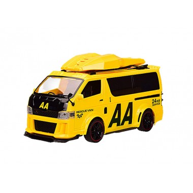 Игрушечная машинка Бус с багажником на крыше "АВТОПРОМ" 7969 со звуковыми эффектами