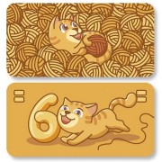 Настільна навчальна гра Муркітливе додавання 360074, 63 картки