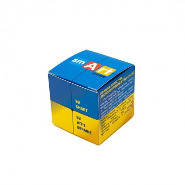Головоломка Умный кубик 2х2х2 Флаг Украины SCU222 (Bicolor Smart Cube 2x2x2 Ukraine)