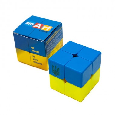 Головоломка Умный кубик 2х2х2 Флаг Украины SCU222 (Bicolor Smart Cube 2x2x2 Ukraine)