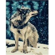 Картина по номерам Brushme Одинокий волк GX7483
