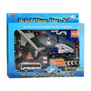Игрушечный аэропорт XY318 самолет 13 см, транспорт, дорожние знаки