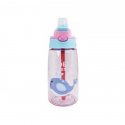 Дитячий поїльник із трубочкою «Морські мешканці Кит» MGZ-0303-4, 480 мл