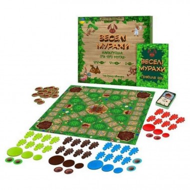 Настольная игра Веселые муравьи PI004 Укр